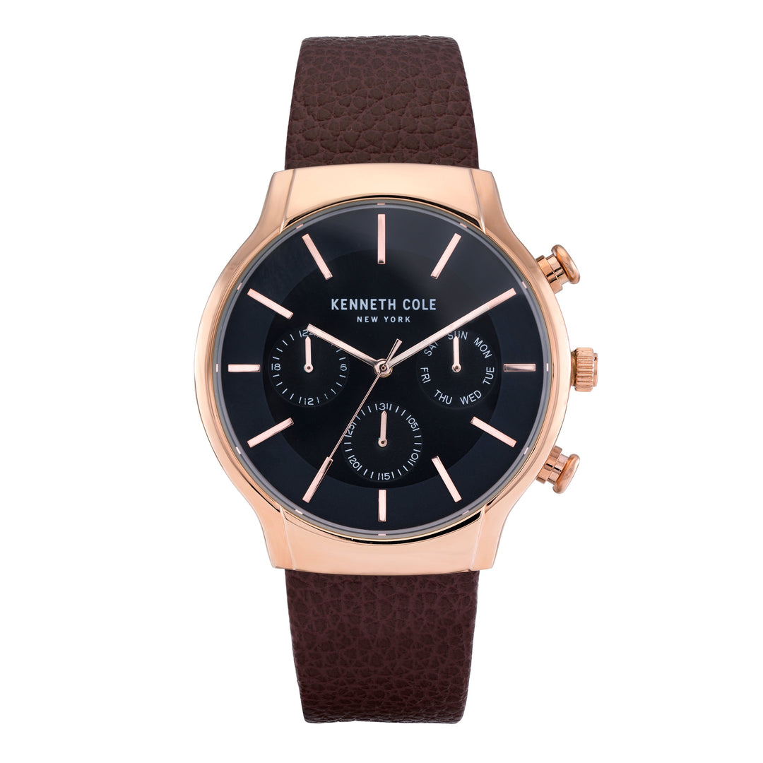 Classic 42 mm / Black / Brown Black Dial
