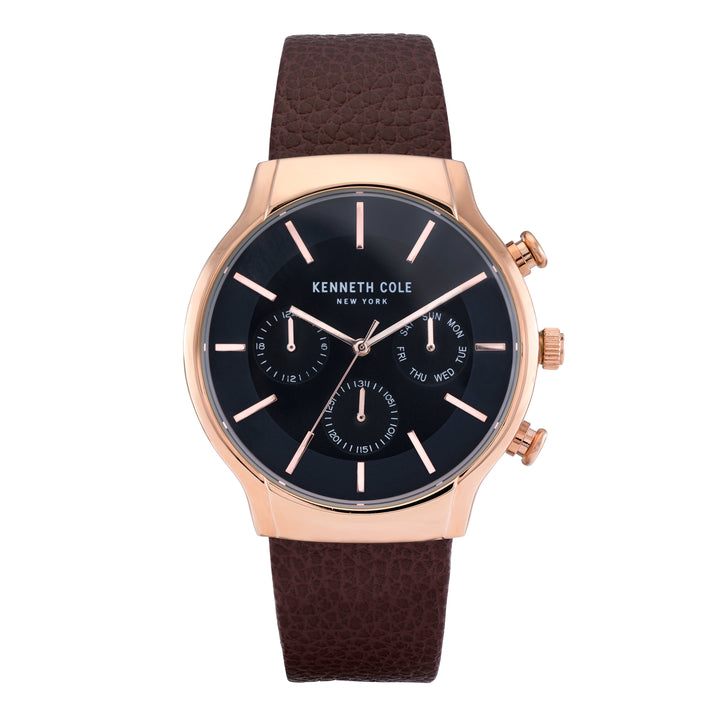 Classic 42 mm / Black / Brown Black Dial