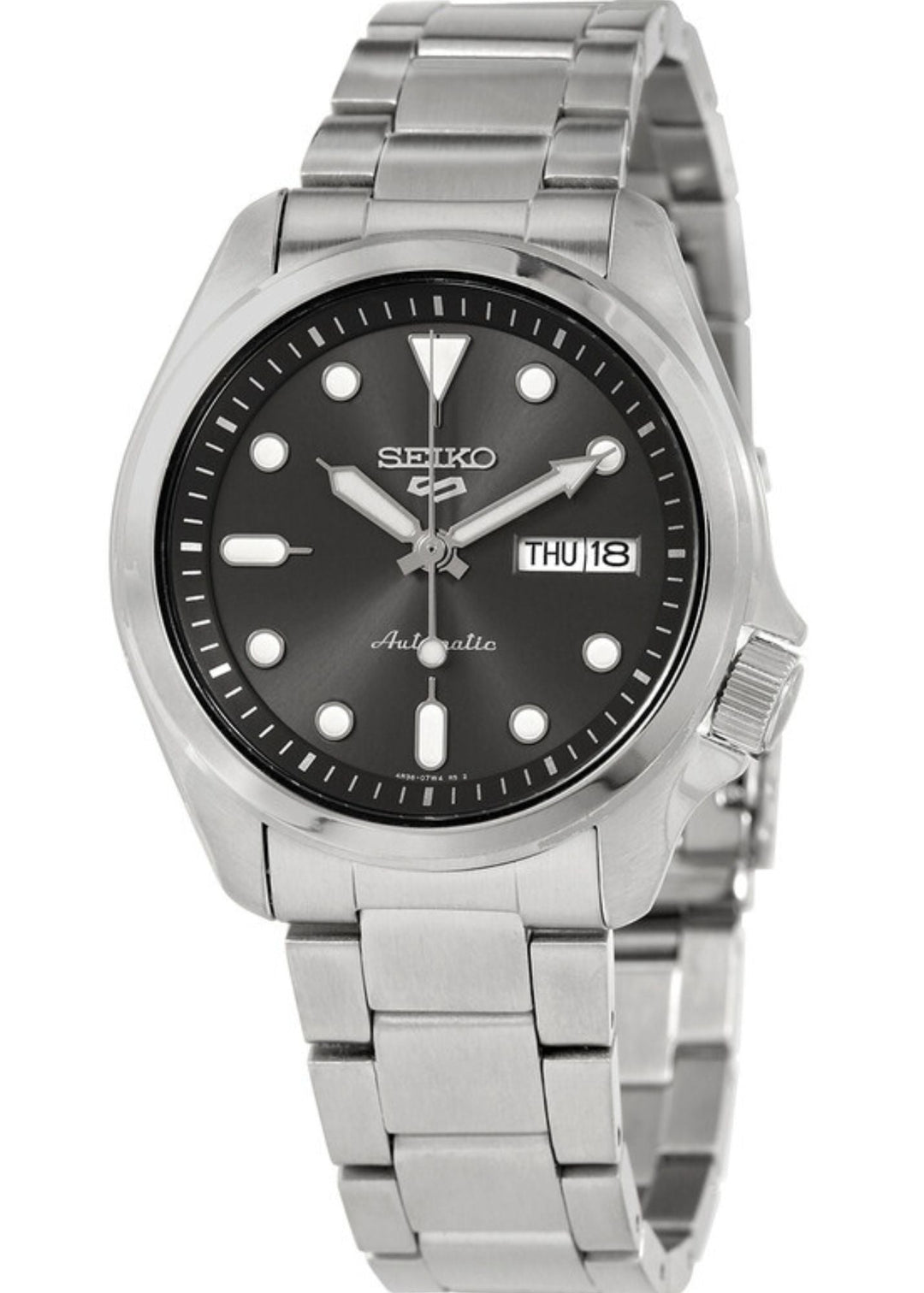 5 Sports SKX Gray Dial / Stainless Steel Bracelet Gray Dial
