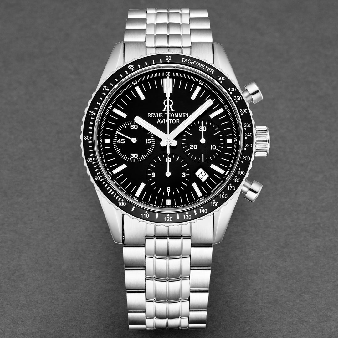 Aviator 17000.6137 / Black | Black Dial