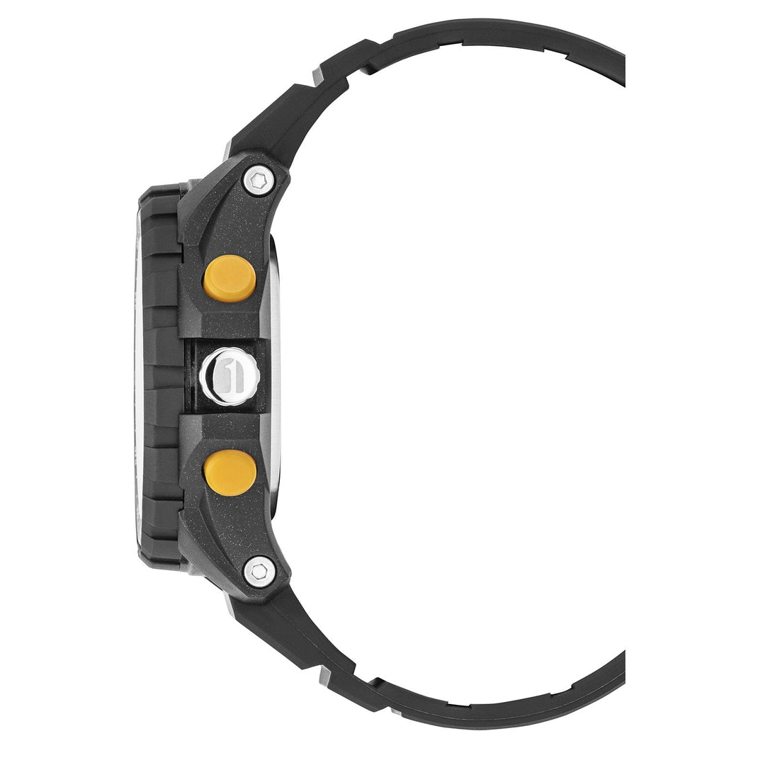 Ops01 Ana-Digi Black Dial / Black Silicone Strap Black Dial