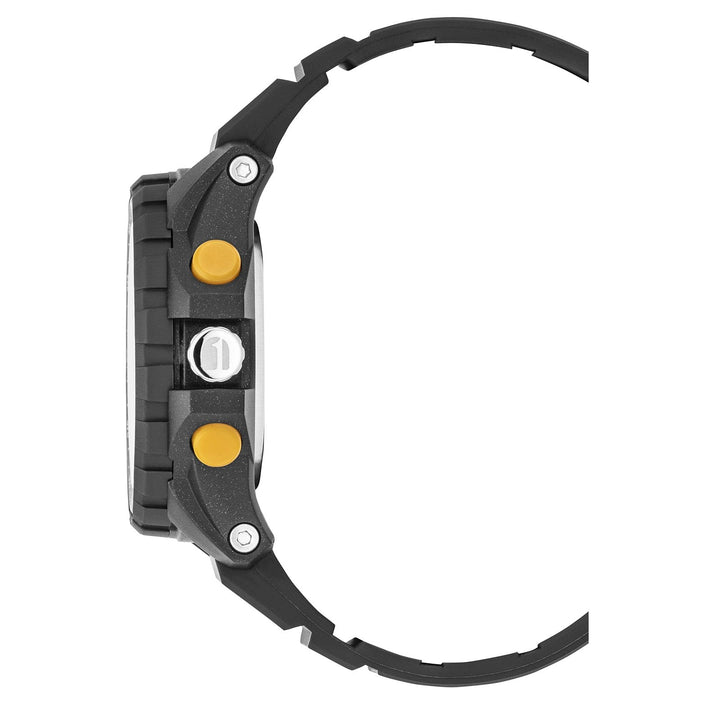 Ops01 Ana-Digi Black Dial / Black Silicone Strap Black Dial