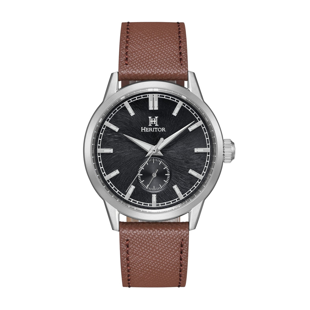 Argento Brown/ Black | Black Dial