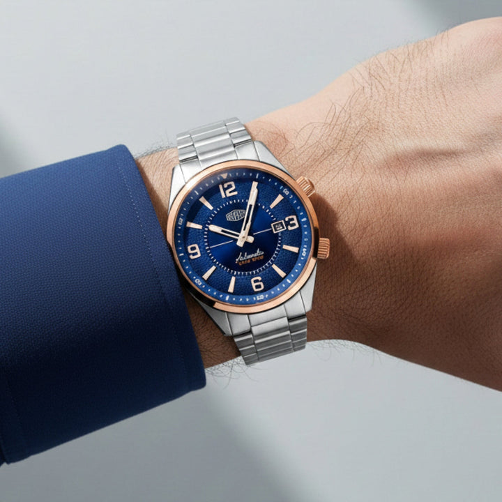 Ascensus Automatic Blue / Stainless Steel | Blue Dial