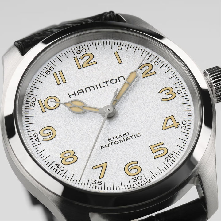 Khaki Field - Murph White / Leather White Dial