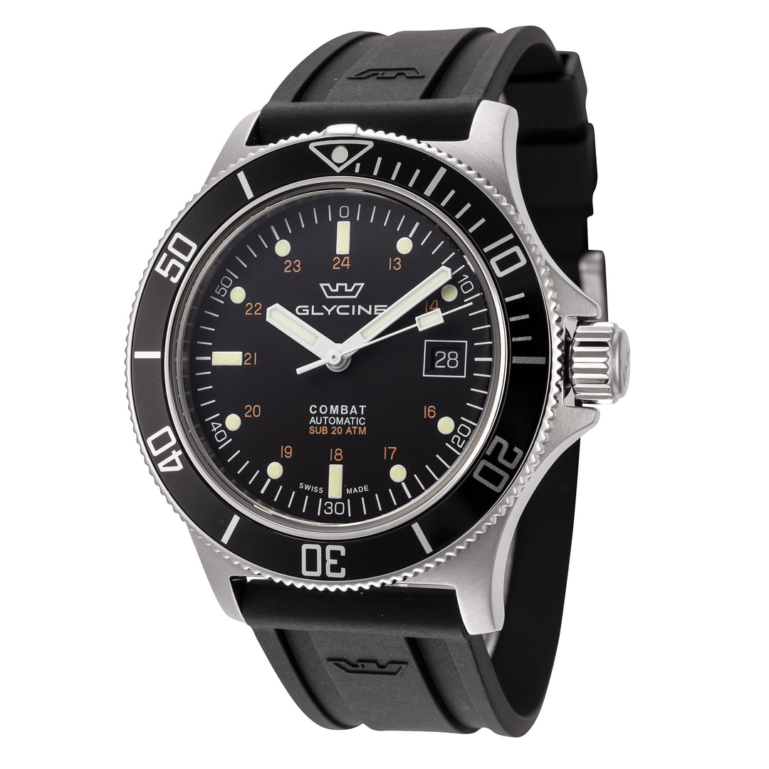 Combat Sub 42mm / Black / Black Black Dial