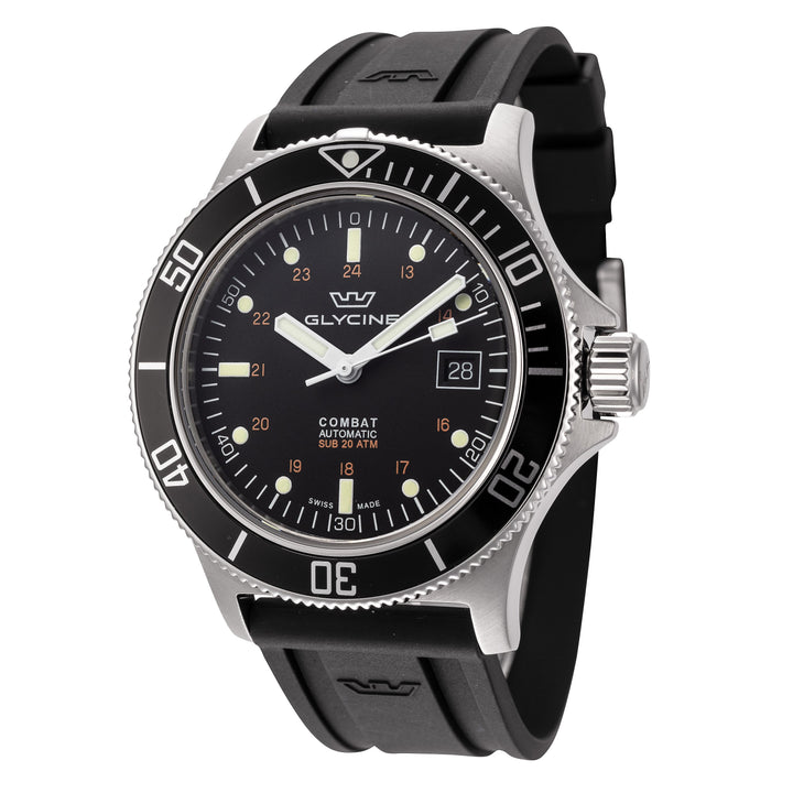 Combat Sub 42mm / Black / Black Black Dial