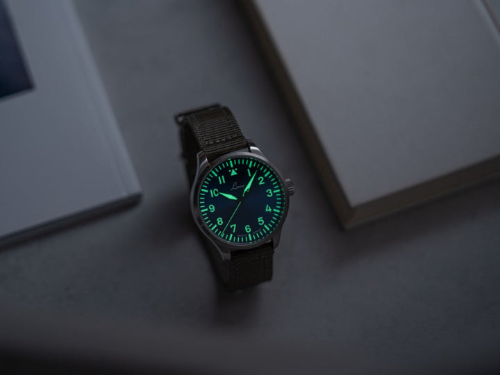 Augsburg Blaue Stunde 42 nylon bracelet | Blue Dial