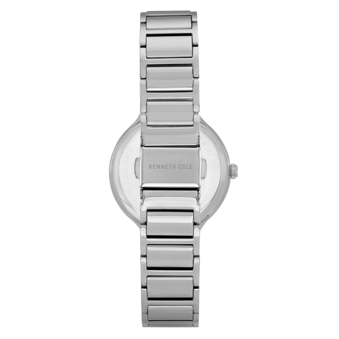 Classic 33 mm / White / Silver White Dial