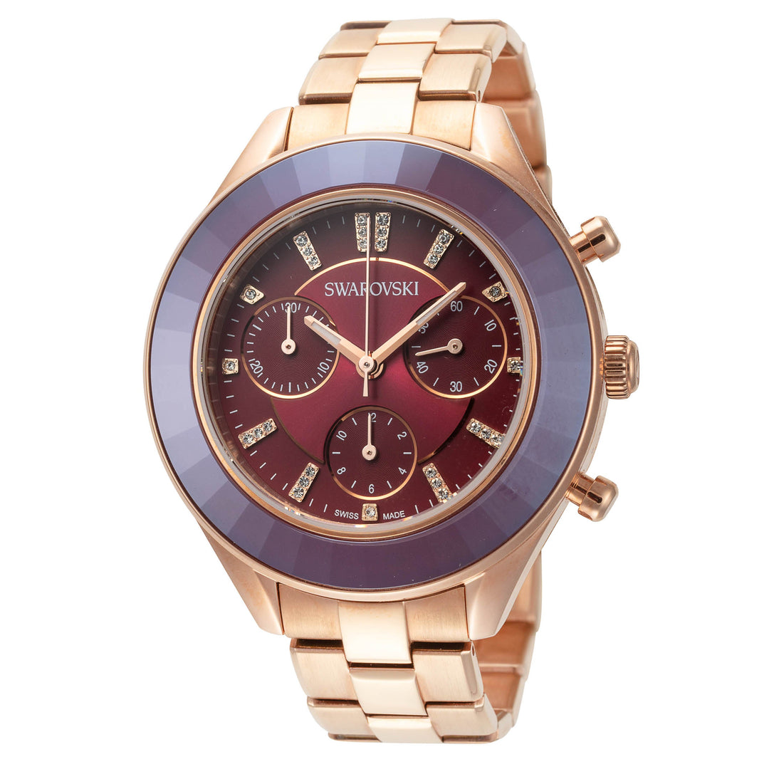 Octea Lux Sport 37mm / Red / Rose Gold | Red Dial