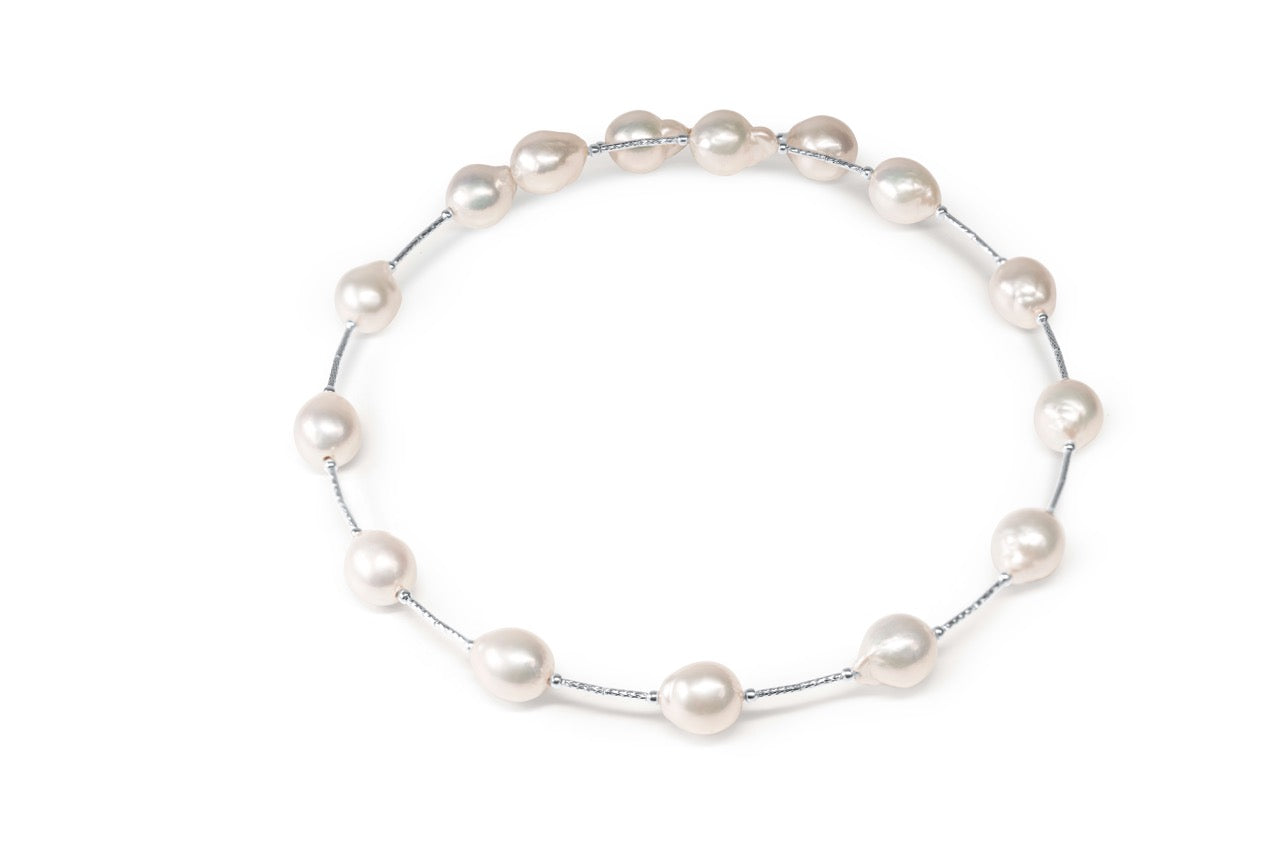 Baroque Pearl Choker