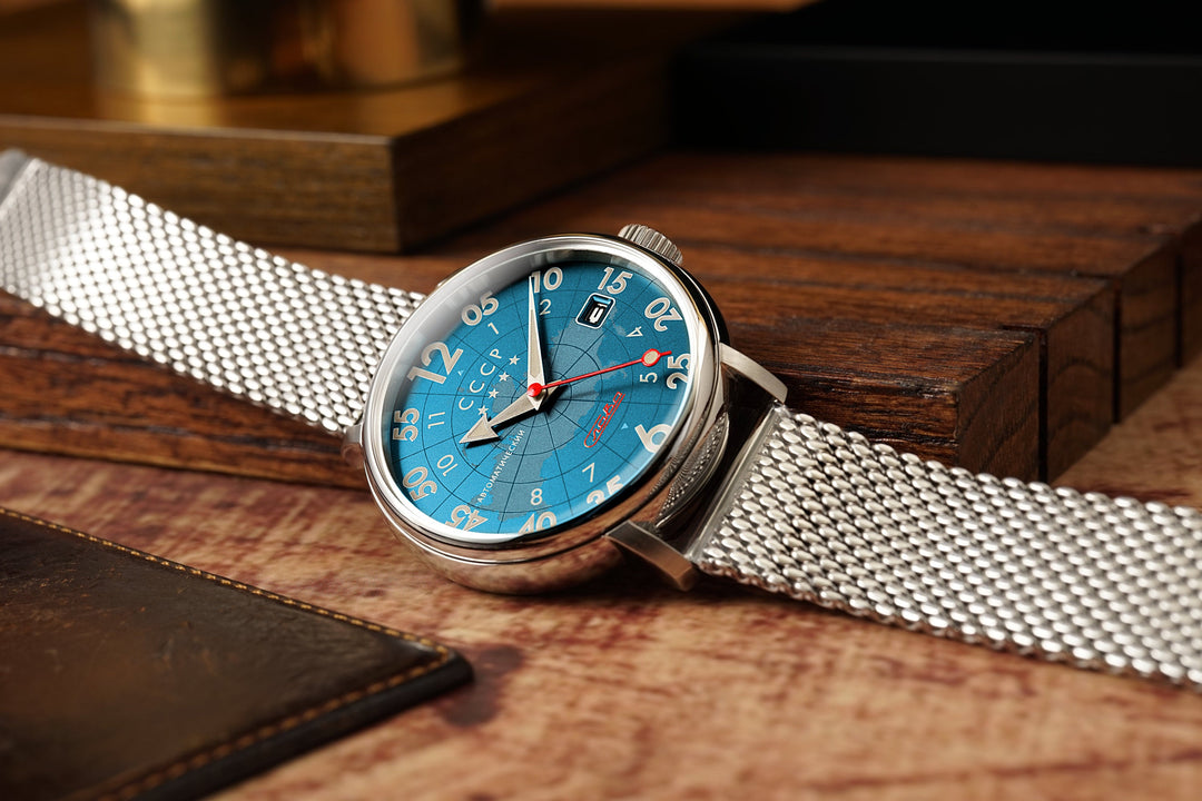Heroes Comrade Silver / Light Blue | Blue Dial