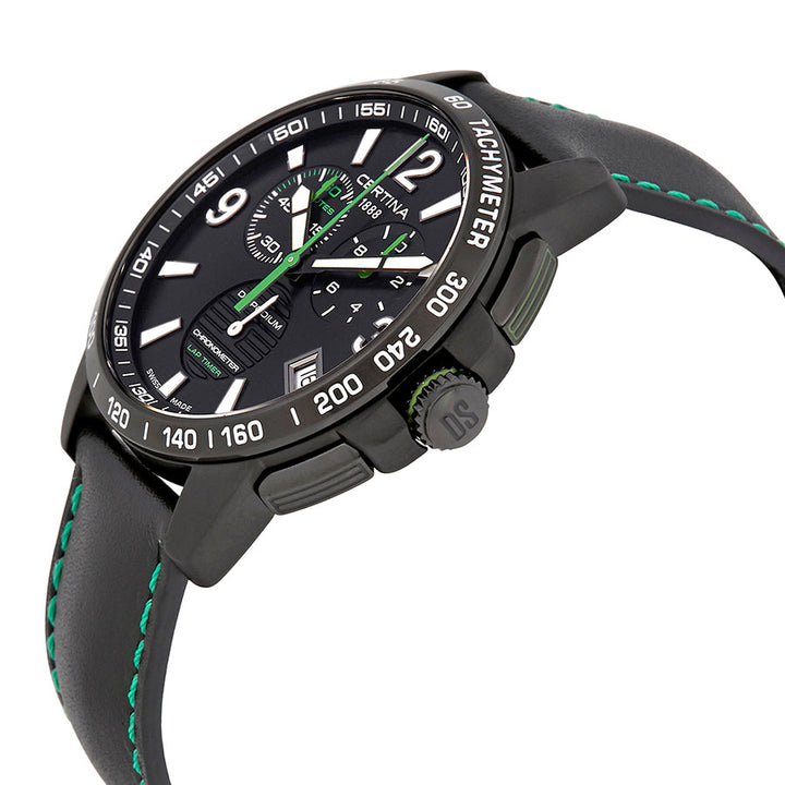 DS Podium Lap Timer PVD Black Dial / Black Case Black Dial