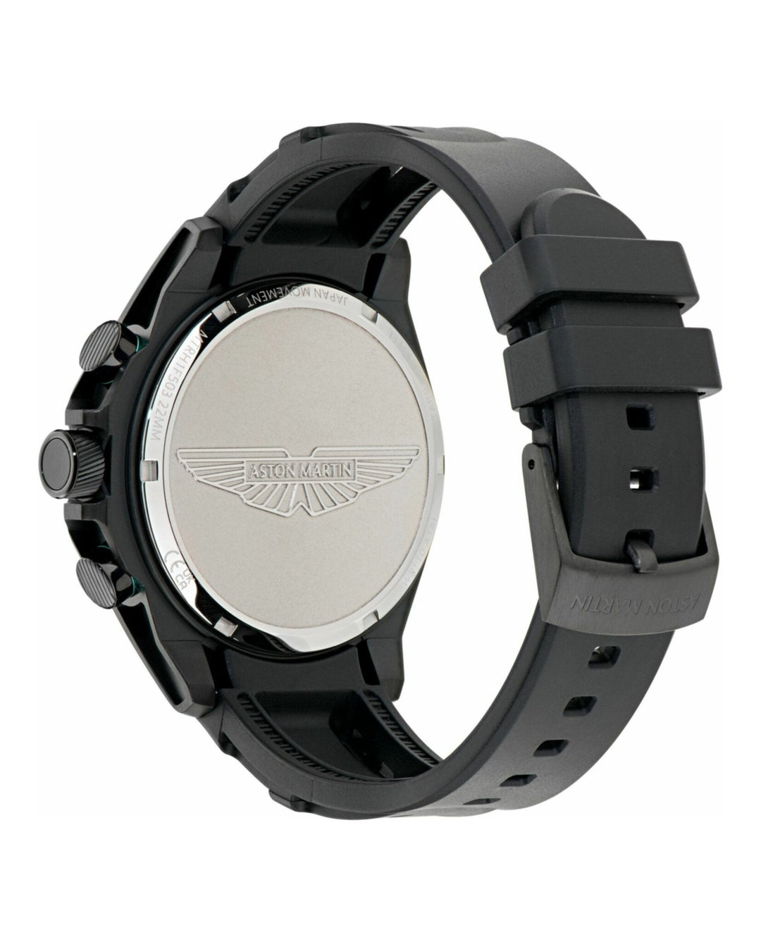 HLC Black IP/Black Silicone Strap Black Dial