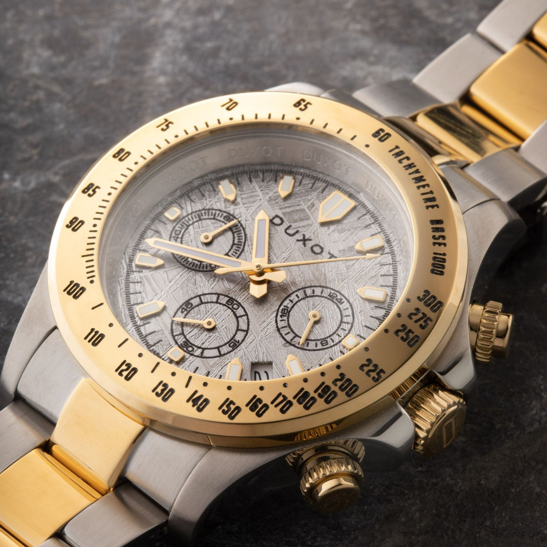 Atlantica Lapidary Chronograph Limited Edition Watch White & Gold / Stainless St