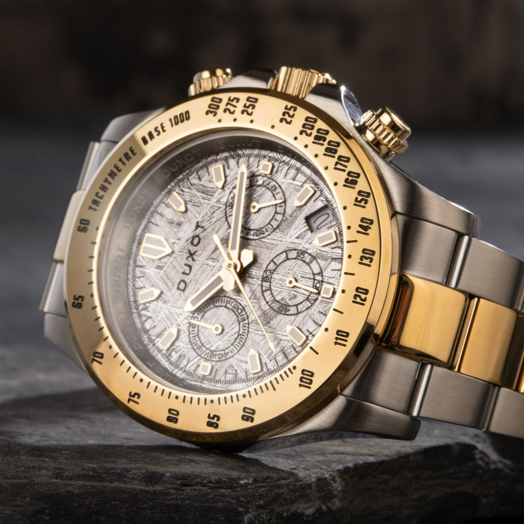 Atlantica Lapidary Chronograph Limited Edition Watch White & Gold / Stainless St