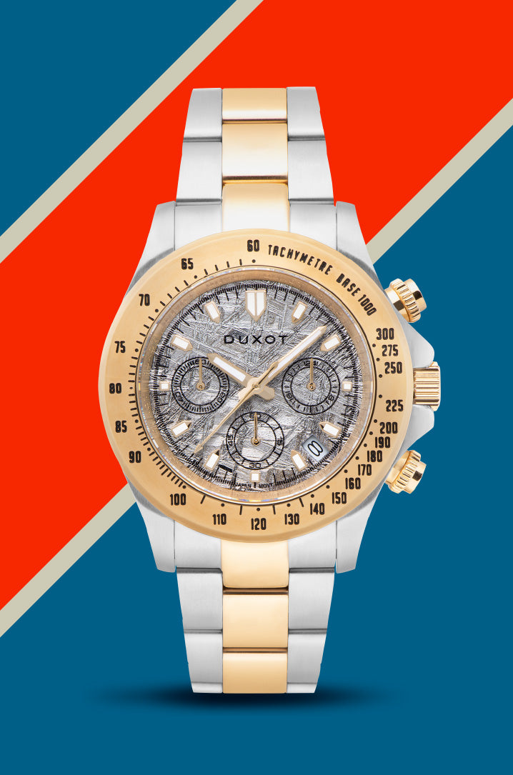 Atlantica Lapidary Chronograph Limited Edition Watch White & Gold / Stainless St