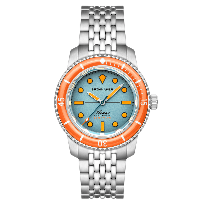 Fleuss 40 Automatic Blue / Stainless Steel Blue Dial