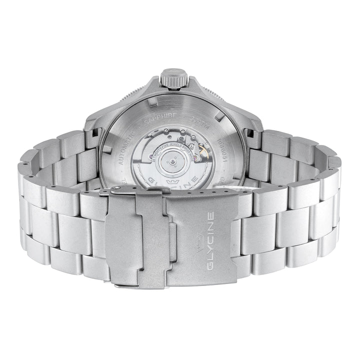 Combat Sub 46 GMT 46 mm / Silver / Silver Silver Dial