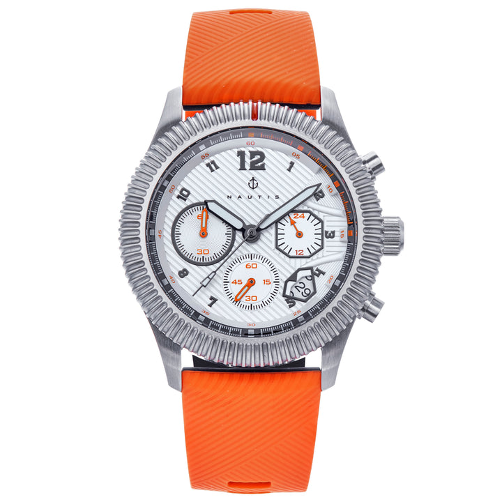 Meridian Orange | White Dial