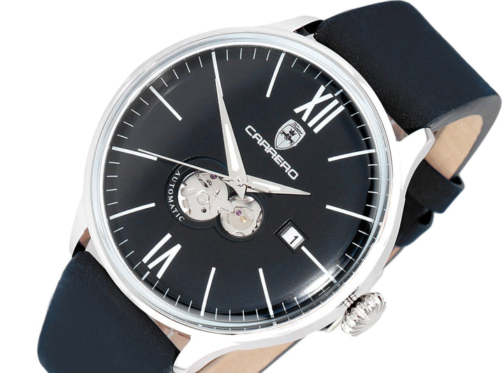 AERODROME SILVER TONE/BLACK | Black Dial