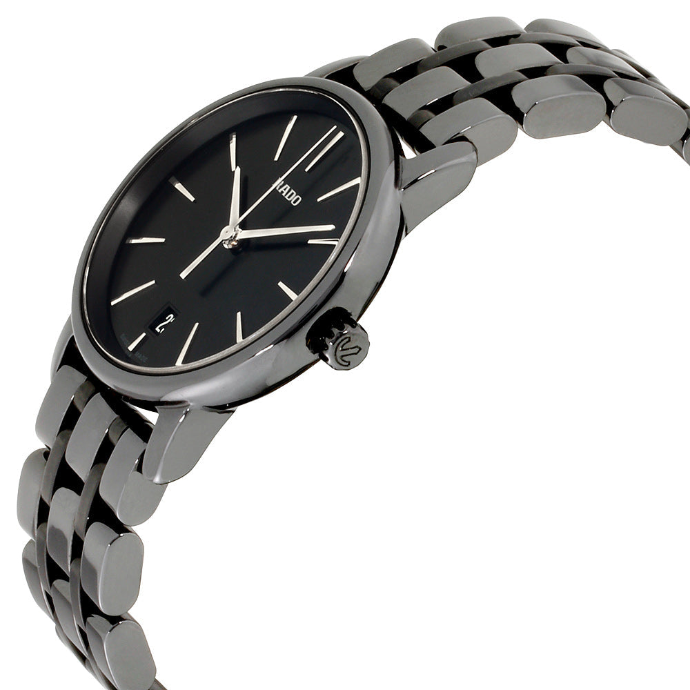 DiaMaster Black Dial Black Ceramic Bracelet 33mm Black Dial