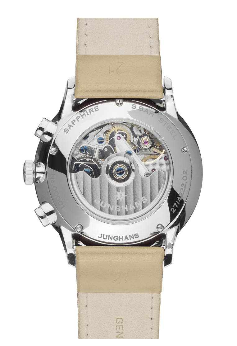 Meister Chronoscope Green Dial / Beige Ostrich Leather Strap Green Dial
