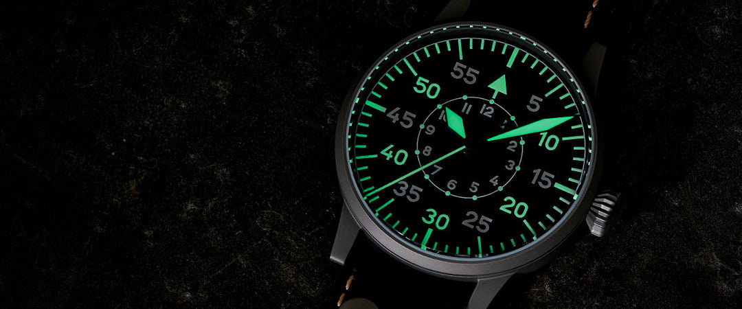 Leipzig Hand Wind Black Dial