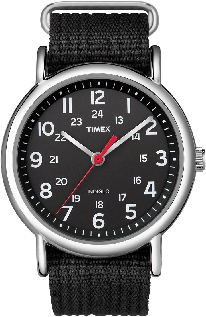Weekender Black / Canvas | Black Dial