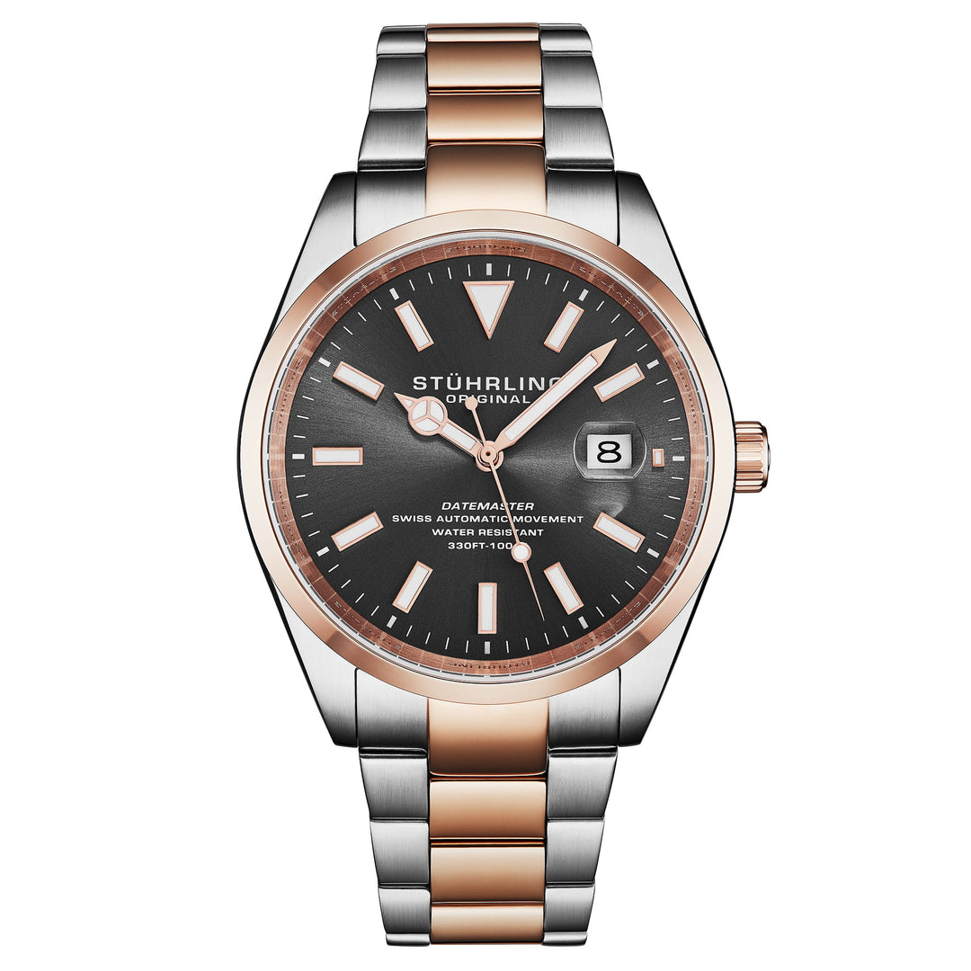 Datemaster Heritage Automatic 1025 Men’s 42mm Grey Sunray Dial/Rose Gold Two-Ton