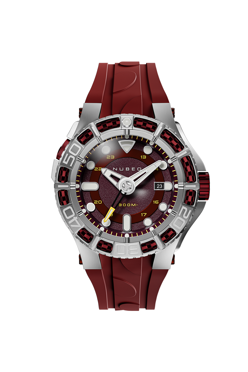 Manta Automatic Limited Edition Red / Silicone | Red Dial