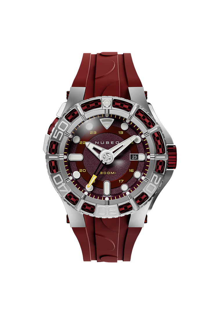 Manta Automatic Limited Edition Red / Silicone | Red Dial