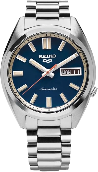 5 Sports SNXS Navy Dial / Stainless Steel Bracelet Navy Blue Dial