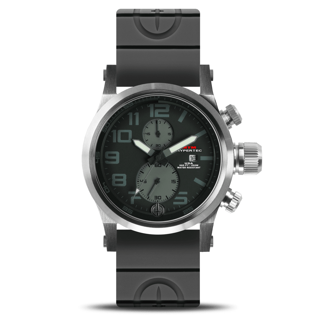 Hypertec Chrono 2 Silver/Gray | Black Dial