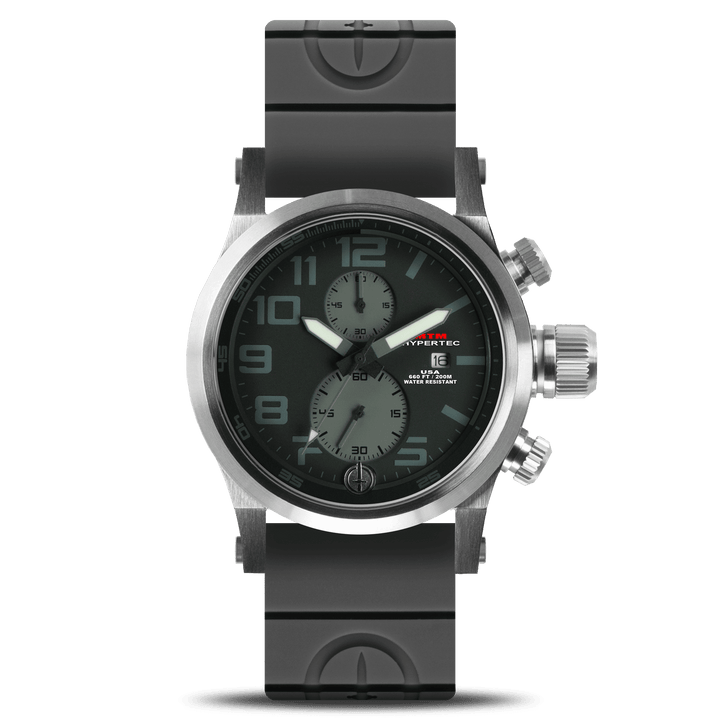 Hypertec Chrono 2 Silver/Gray | Black Dial
