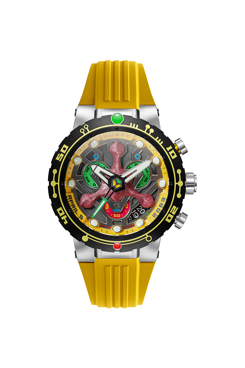 Opportunity Chronograph Star Trek First Contact Day Limited Edition Grey / Rubbe