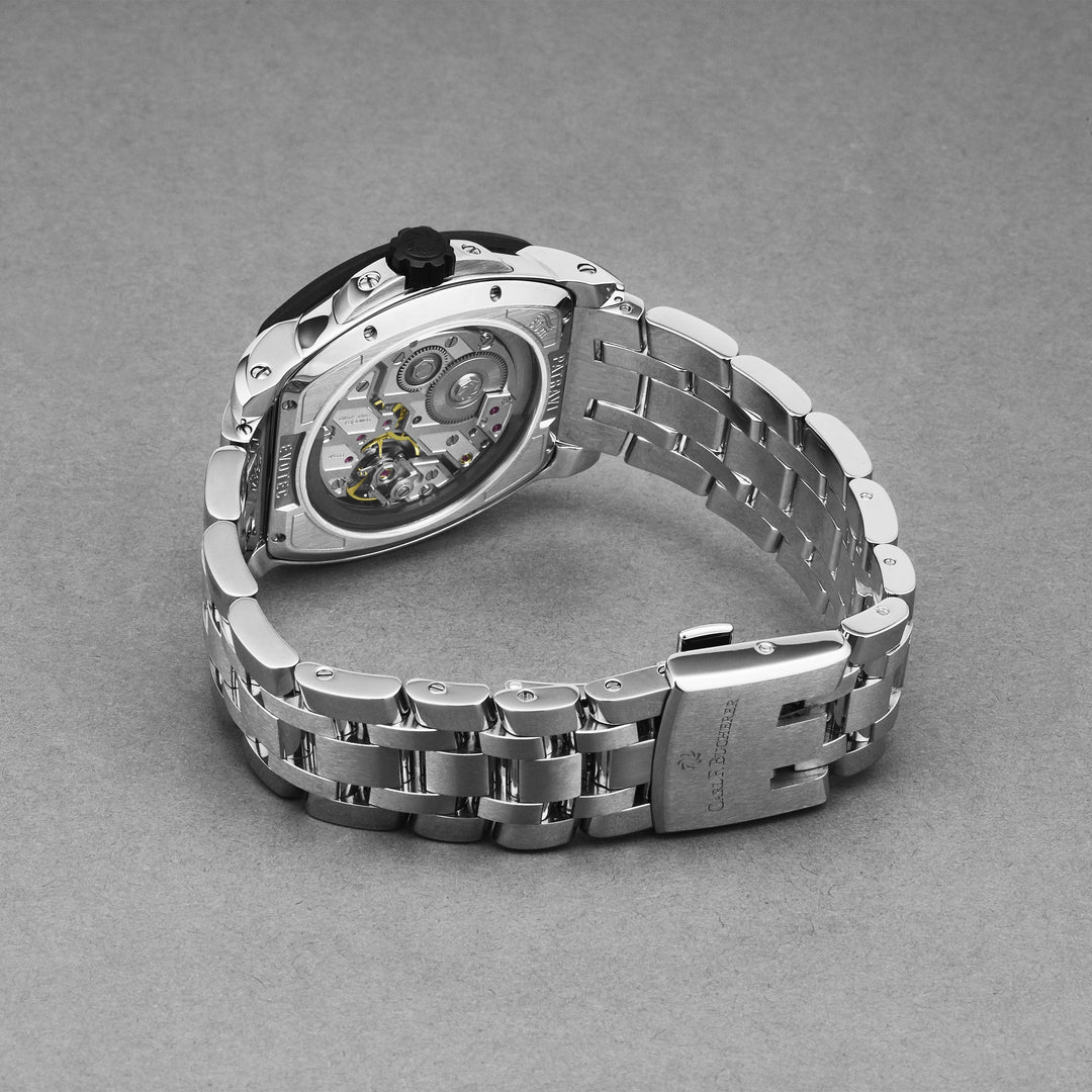 Patravi Black / Stainless Steel Black Dial