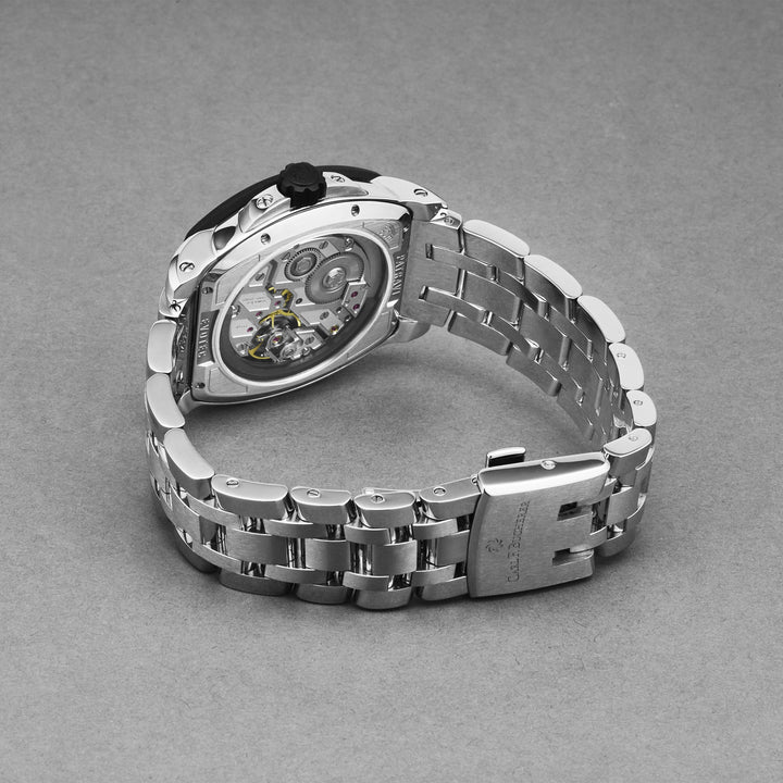 Patravi Black / Stainless Steel Black Dial