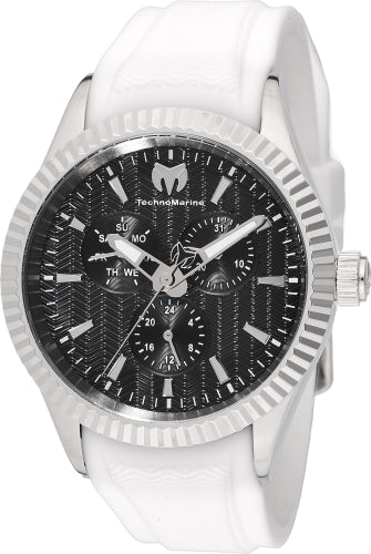 Sea 42 mm / Black / White Black Dial