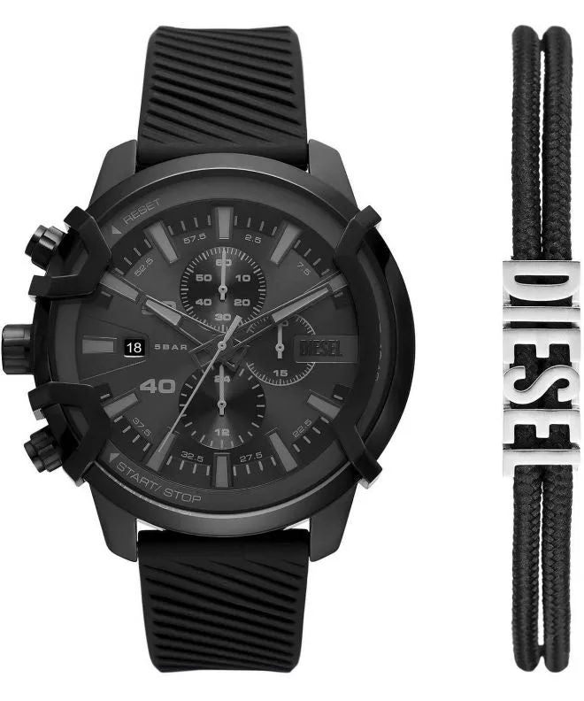 Griffed 48mm / Black / Black | Black Dial