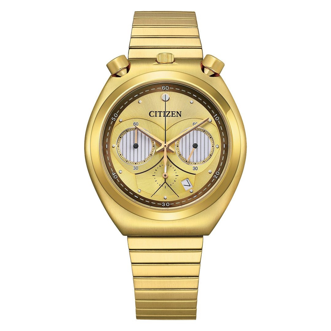 Star Wars C-3PO Rewired 38mm / Gold / Gold Gold Dial