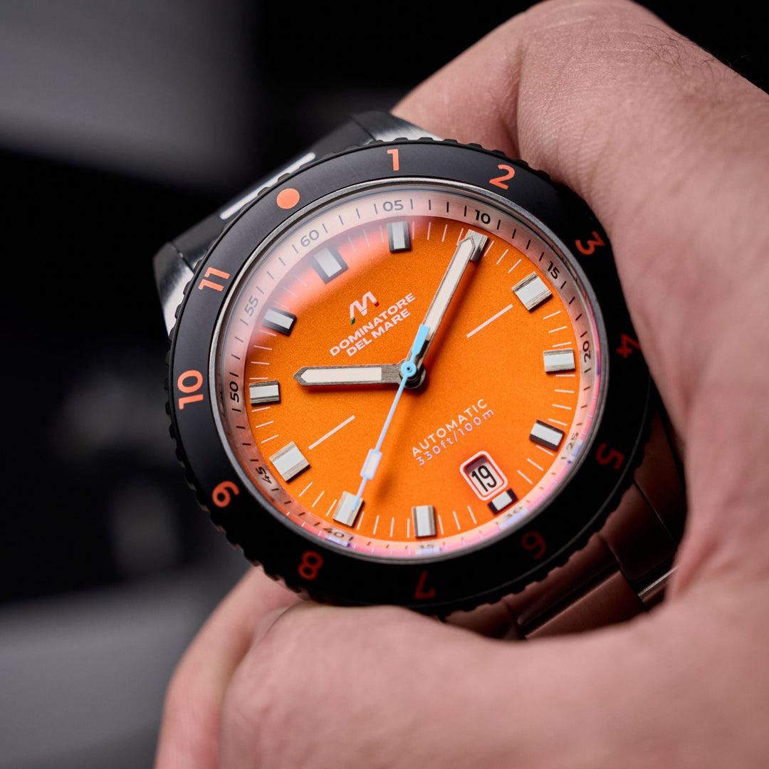 Tropea Automatic Orange / Steel Stainless Steel | Orange Dial