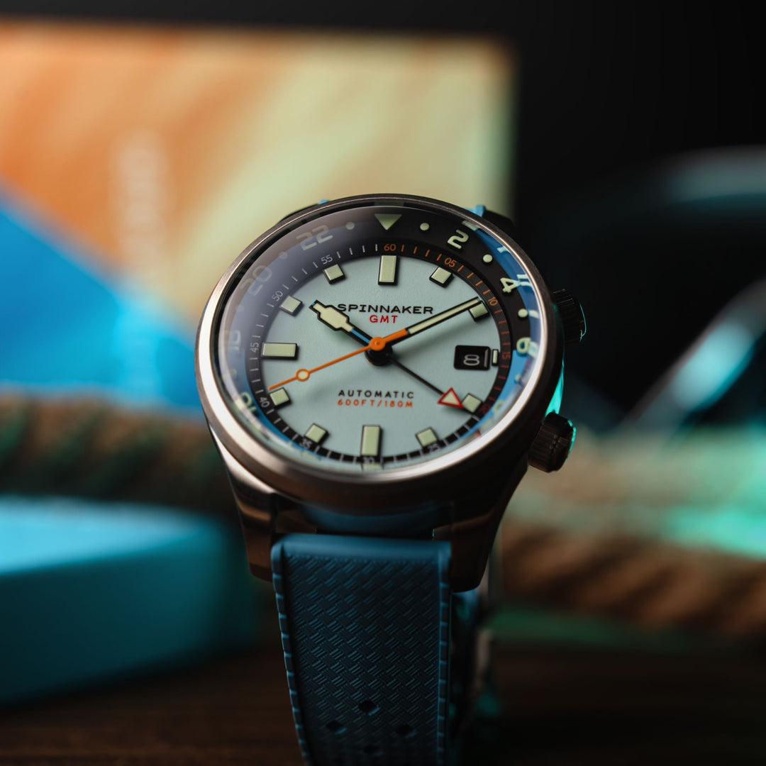 Bradner GMT Automatic Blue/Stainless Steel Blue Dial