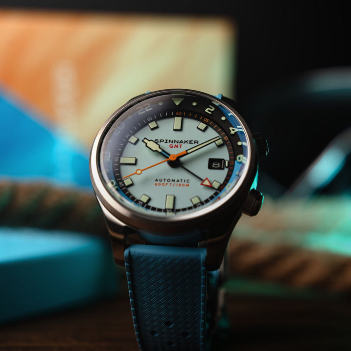 Bradner GMT Automatic Blue/Stainless Steel Blue Dial