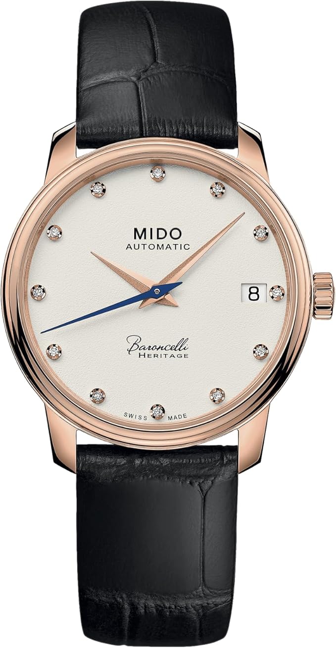Heritage 33 mm / White / Black White Dial