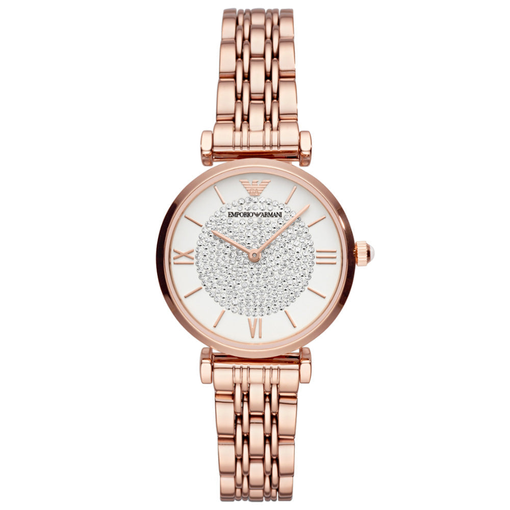 Classic Mother-Of-Pearl Dial / Rose Gold-Tone Stainless Steel Bracelet Mother-of