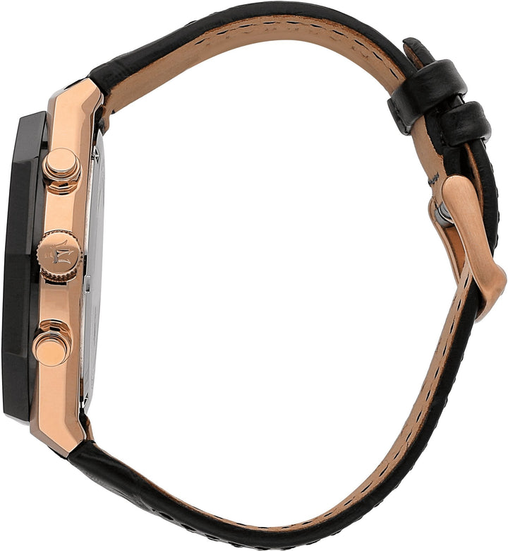 STILE Black / Leather | Black Dial