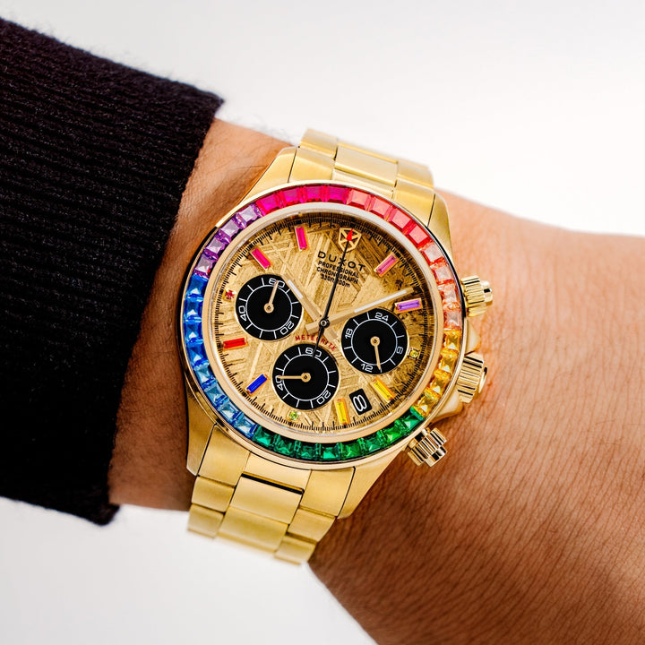 Accelero Meteorite Chronograph Limited Edition Gold / Stainless Steel | Gold Dia