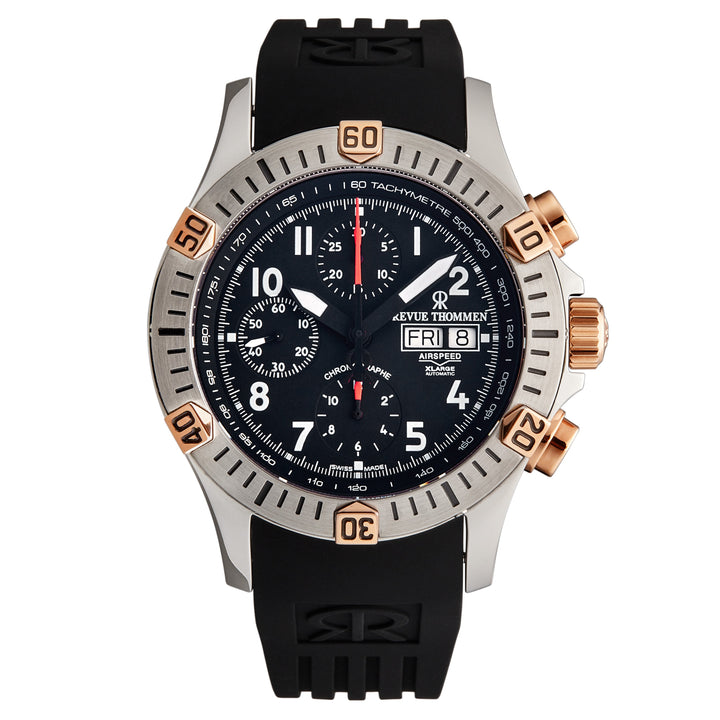 Air speed 16071.6854 / Black | Black Dial