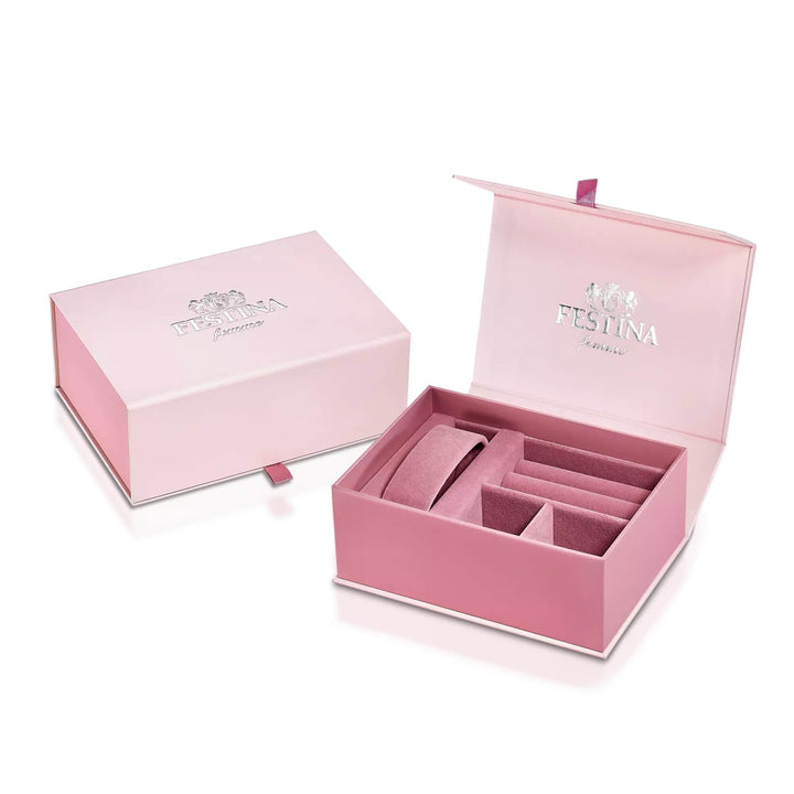Solar Energy Pink / Stainless Steel | Pink Dial